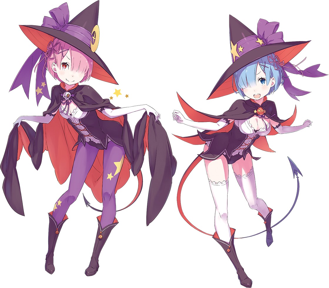 Ram e Rem Halloween